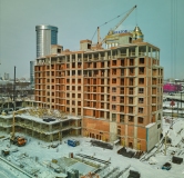 Ход строительства дома 1.2 (19Б) в ЖК Меридиан -