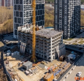 Ход строительства дома корпус 5 в ЖК Исеть Парк -