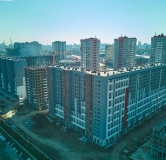 Ход строительства дома 14 в ЖК Манхэттен -
