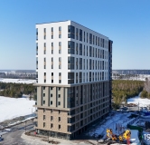 Ход строительства дома 1 в ЖК Дабл-Дабл -