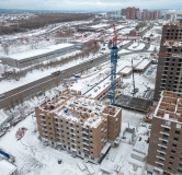 Ход строительства дома № 1, 2 этап (корпуса 4, 5, 6) в ЖК Калина Долина -
