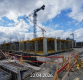 Ход строительства дома 23, ГП-72.106 в ЖК Мириады -