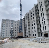 Ход строительства дома 1.1 в ЖК Родные Просторы -