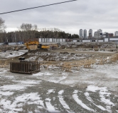 Ход строительства дома 1 в ЖК Сибирский Сад -