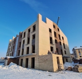 Ход строительства дома 38 в ЖК Альпийский квартал -