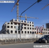 Ход строительства дома 3А.1 в ЖК ЛСР.Большая Охта -