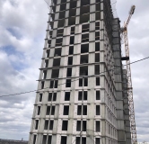 Ход строительства дома поз. 2 в ЖК Платон Парк -