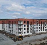 Ход строительства дома 60/1 в ЖК Совушки -