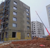 Ход строительства дома № 2, блок Г в ЖД в 12-микрорайоне (Арзамас) -