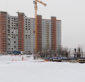 Ход строительства дома 1 в ЖК Садовый квартал -