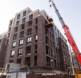 Ход строительства дома 112 в ЖК Кастура Таун -