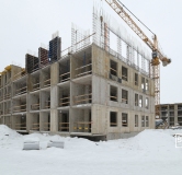 Ход строительства дома 1 в ЖК Юнивер Сити. Город Возможностей (Univer City. Город Возможностей) -