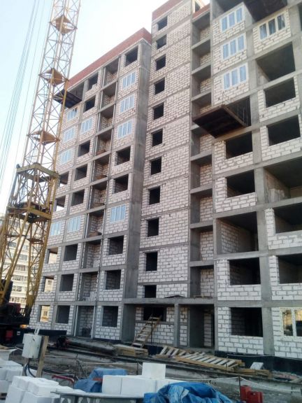 Ход строительства ЖК «Заречье». Март 2020