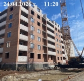 Ход строительства дома 13 в ЖК Уют-Парк -