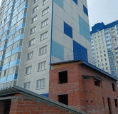 Ход строительства дома 2 в ЖК Выборная-Рябиновая -