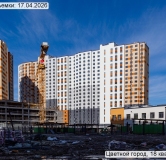 Ход строительства дома 132, корпус 216.2 в ЖК Цветной Город -