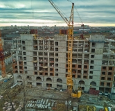 Ход строительства дома 1.2 (19Б) в ЖК Меридиан -