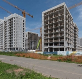 Ход строительства дома 6.4 в ЖК Район Солнечный -