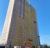 Ход строительства дома 17.7.2 в ЖК Спутник-1 -
