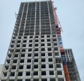 Ход строительства дома 2 в ЖК Wellart City -