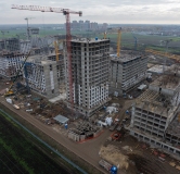 Ход строительства дома Литер 1, квартал 1.4 в ЖК Первое место -