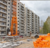 Ход строительства дома 96 в ЖК По ул. Танцорова -