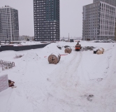 Ход строительства дома 6 в ЖК Разум в Академическом -