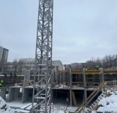 Ход строительства дома 1 в ЖК Чаадаев -