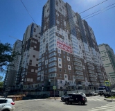 Ход строительства дома № 1 в ЖК Дом у Космопорта-2 -