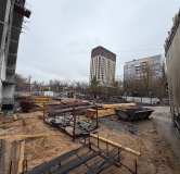 Ход строительства дома № 2 в ЖК На Журова -