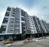 Ход строительства дома 4, секция 4.1, 4.2, 4.3 в ЖК Авиатоr -