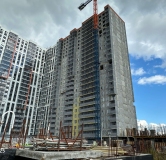 Ход строительства дома 309а, корпус 1 (секция 3, 3 этап) в ЖК Мир -