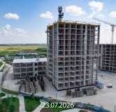 Ход строительства дома 15, ГП-72.110 в ЖК Мириады -