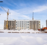 Ход строительства дома 1.2 в ЖК Родные росы -