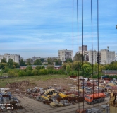 Ход строительства дома 5, секция 2.7, 2.8, 2.9, 2.10 в ЖК Красное Яблоко -