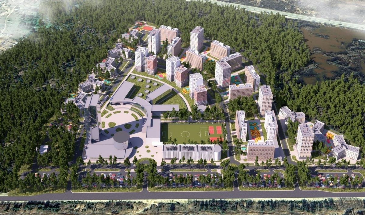 Опубликована концепция нового микрорайона для работников ОЭЗ «Кулибин» - фото 1