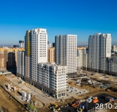 Ход строительства дома № 3, корпус 3 (ГП-1.1) в ЖК Космо -