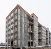 Ход строительства дома № 20, корпус 2 (E) в ЖК Отличие -