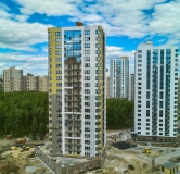 Ход строительства дома 12, 2 этап в ЖК Ньютон -
