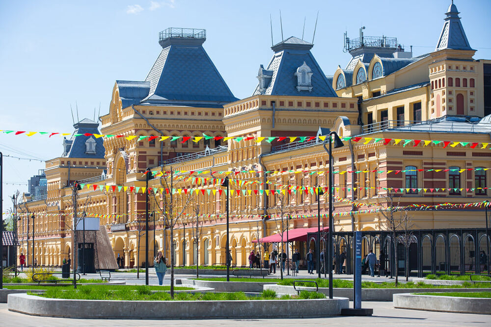 Детский городок закрылся на Нижегородской ярмарке на ремонт