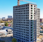 Ход строительства дома № 33, корпус 1 (ГП-1) в ЖК Свой -