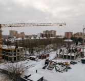 Ход строительства дома 93, корпус 1 в ЖК По ул. Полевая -