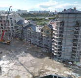 Ход строительства дома № 2-3.3 в Архитектурный Ансамбль Вознесенский -