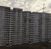 Ход строительства дома Литер 20 в ЖК Платовский -