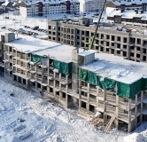 Ход строительства дома № 5 (ГП-12) в ЖК Смородина -