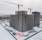 Ход строительства дома № 2 (1714) в ЖК Сибирский -