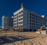 Ход строительства дома 4 (ГП-1) в ЖК Эпитеты -