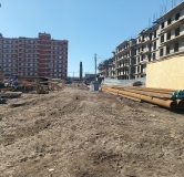 Ход строительства дома 5 в ЖК Крылья -