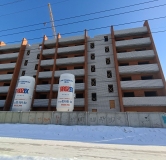 Ход строительства дома 4 в ЖД По ул. Томская -