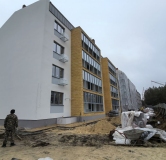 Ход строительства дома № 1, поз.2 в Микрорайон Дон -